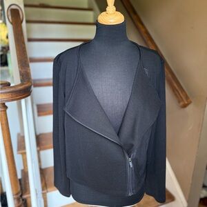 Wool& Wooland Lou Moto Jacket Black XL